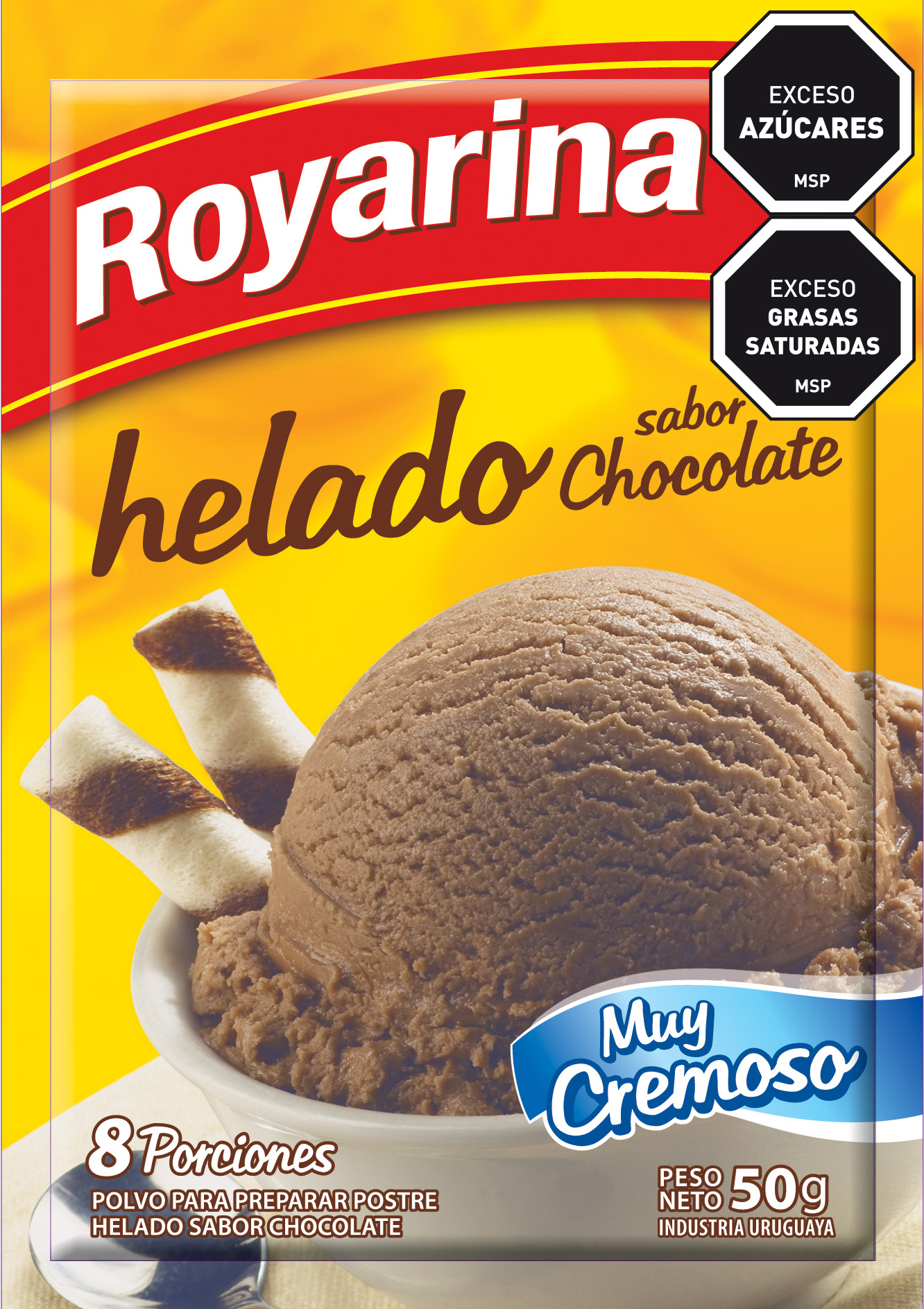 Helado Chocolate - Nerilan Uruguay
